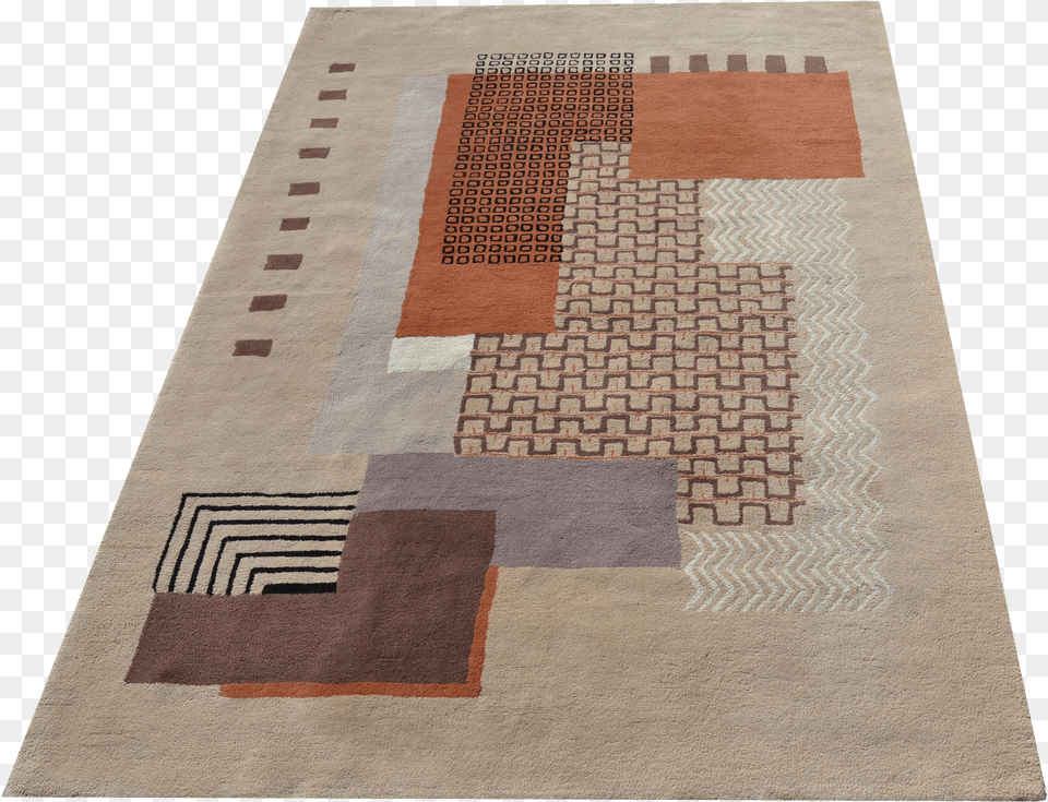 Mid Century Rug By Patchwork Png Image