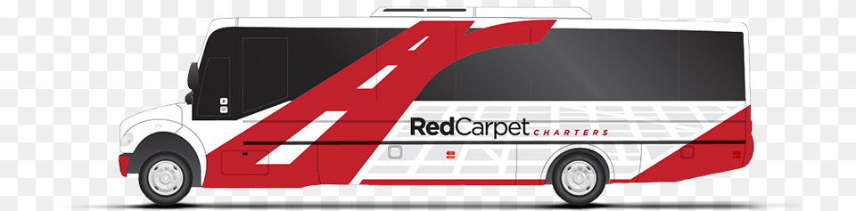 Mid Size Charter Bus Red Carpet Charter, Transportation, Van, Vehicle, Moving Van Free Png Download