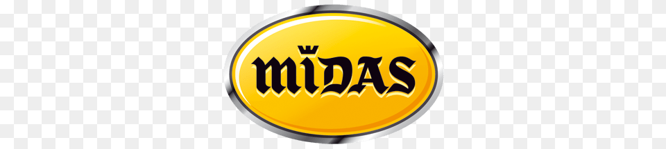 Midas Car Maintenance Logo, Badge, Symbol, Ball, Football Png Image