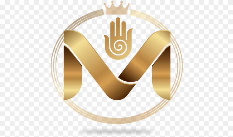 Midas Massage Therapy Logo Logo Massage, Gold, Emblem, Symbol, Clothing Free Transparent Png