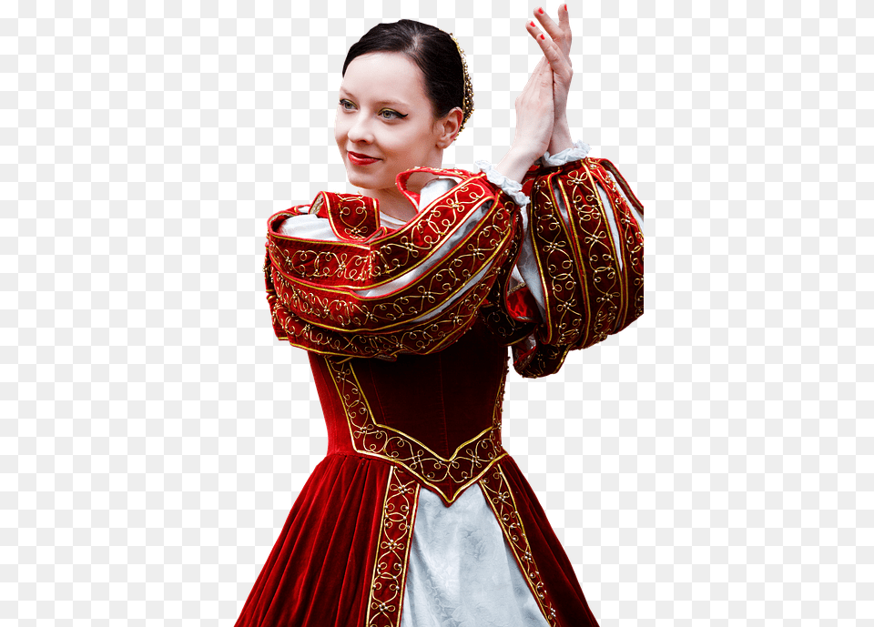 Middle Ages Dance History Woman Dancer Girl Transparent Femme Fantasy Autumn, Body Part, Person, Leisure Activities, Dancing Free Png