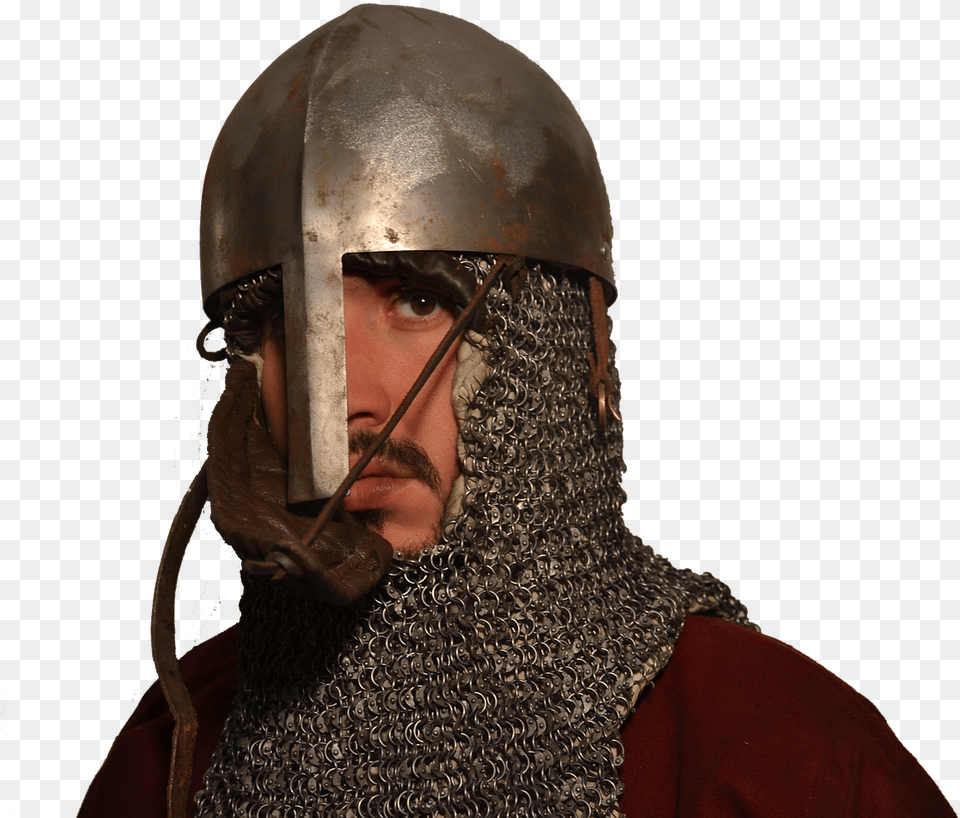 Middle Ages Elmo Mail Armor Soldier Reenactment Middle Ages, Adult, Male, Man, Person Png Image