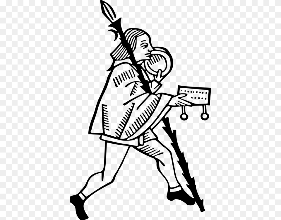 Middle Ages Medieval Messenger Facebook Messenger Knight Medieval Messenger Clipart, Gray Free Transparent Png