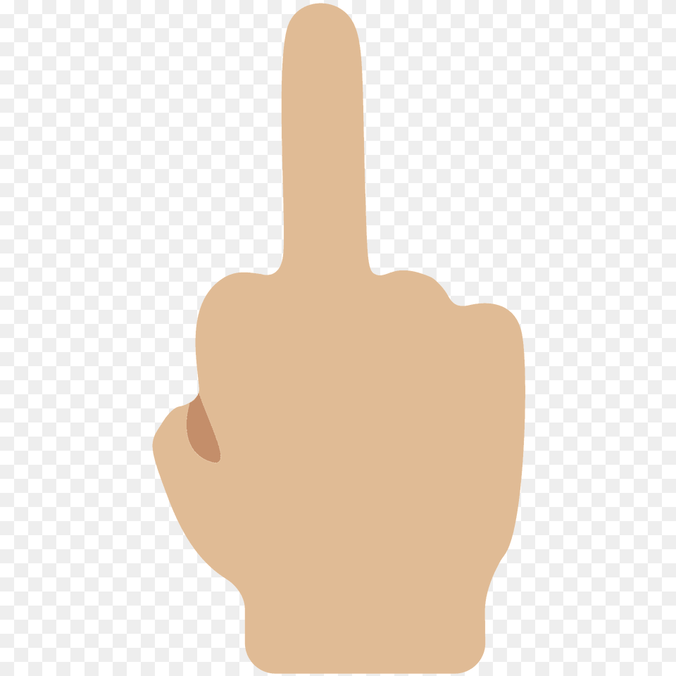 Middle Finger Emoji Clipart, Body Part, Hand, Person Png