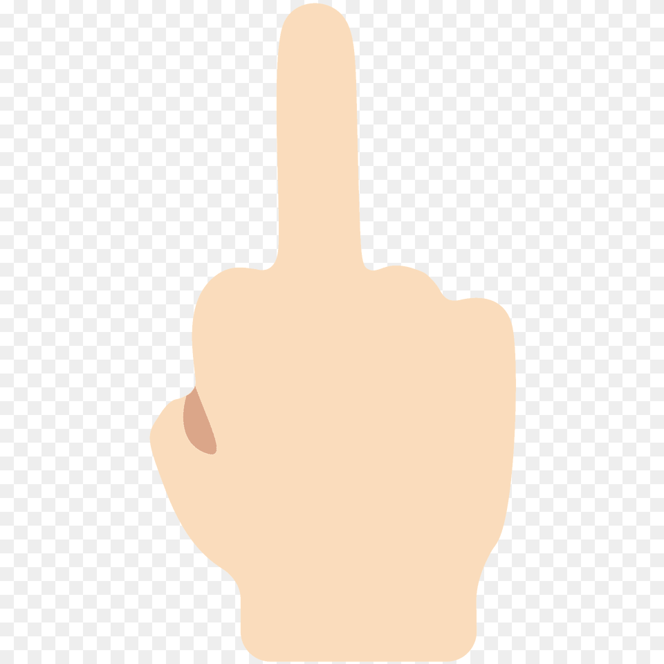 Middle Finger Emoji Clipart, Body Part, Hand, Person Png Image