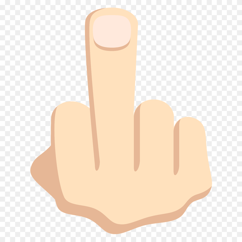 Middle Finger Emoji Clipart, Body Part, Hand, Person Free Png Download