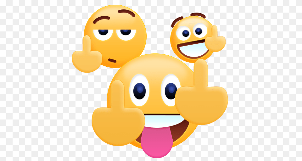 Middle Finger Emoji Sticker Download Apk For Android, Face, Head, Person Png