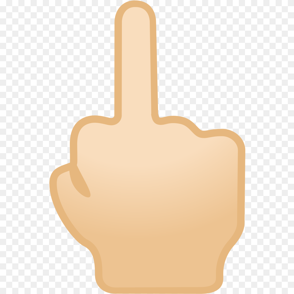 Middle Finger Light Skin Tone Icon Ico Middle Finger, Body Part, Hand, Person, Smoke Pipe Free Png