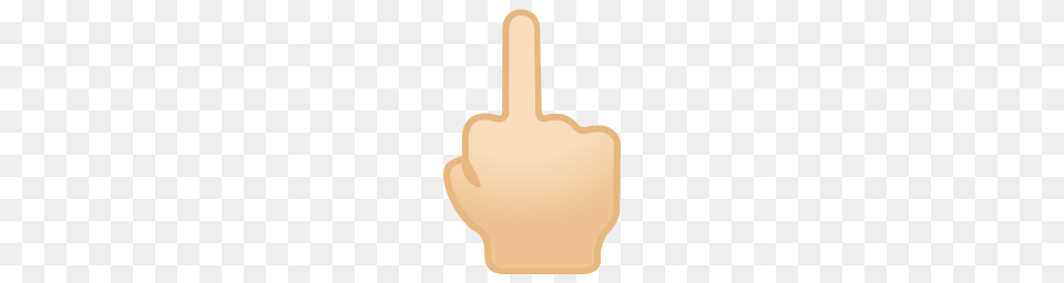 Middle Finger Light Skin Tone Icon Noto Emoji People Bodyparts, Body Part, Hand, Person, Adapter Png