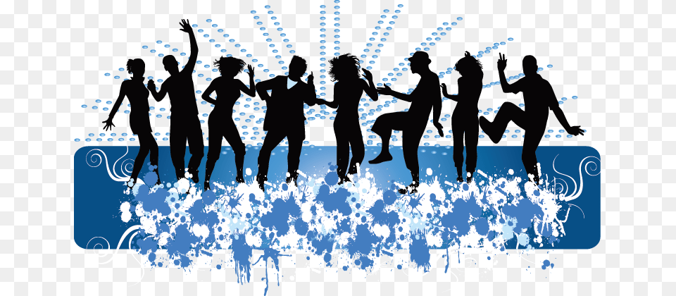 Middle School Dance Clipart Banner Black And White School Dance Clipart, Person, People, Adult, Man Free Png Download