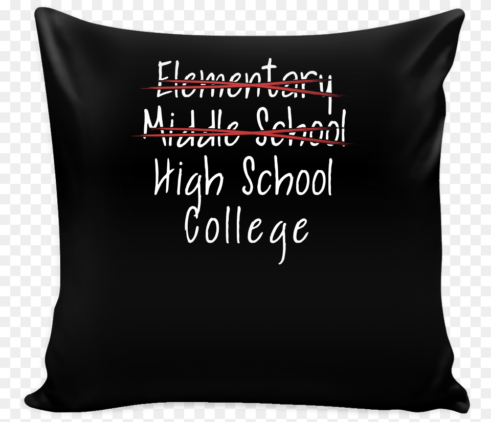 Middle School Graduation Pillow Cover Graduate Grad Cushion, Home Decor Free Png