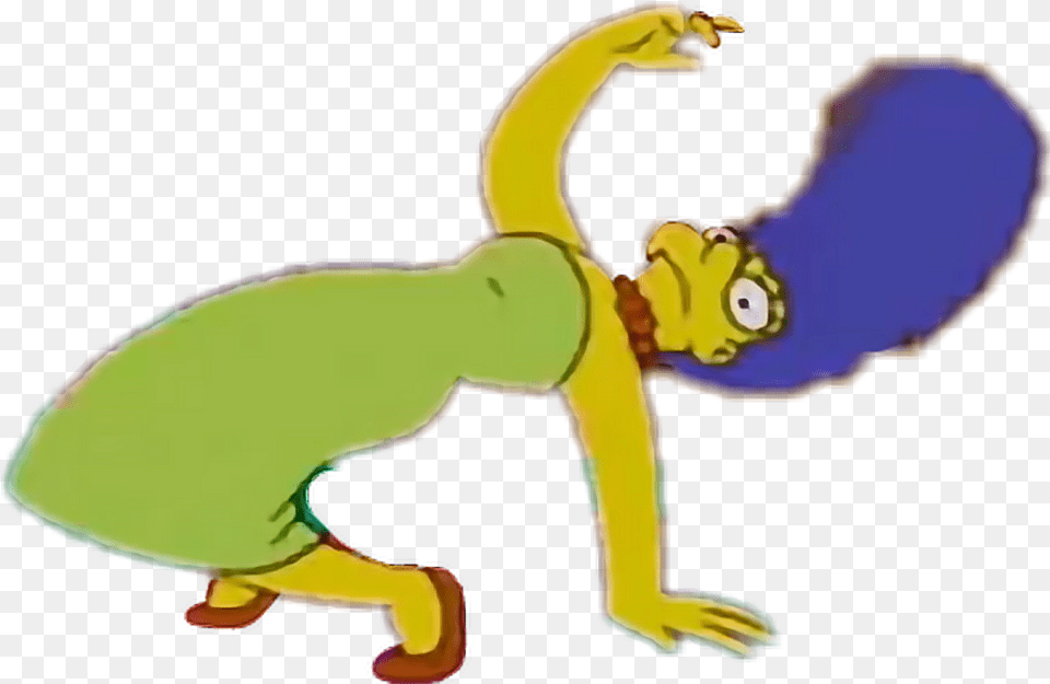 Middle School When A Thot Used To Blow Marge Meme, Person, Cartoon Free Png Download