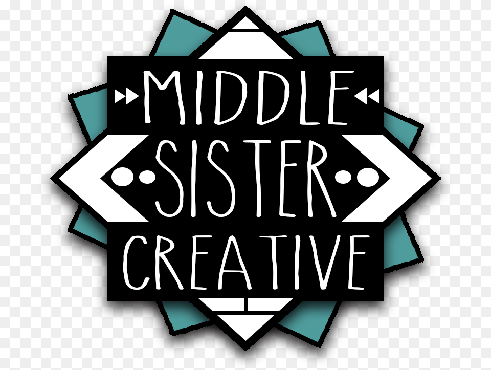 Middle Sister Creative Graphic Design, Text, Symbol Free Png