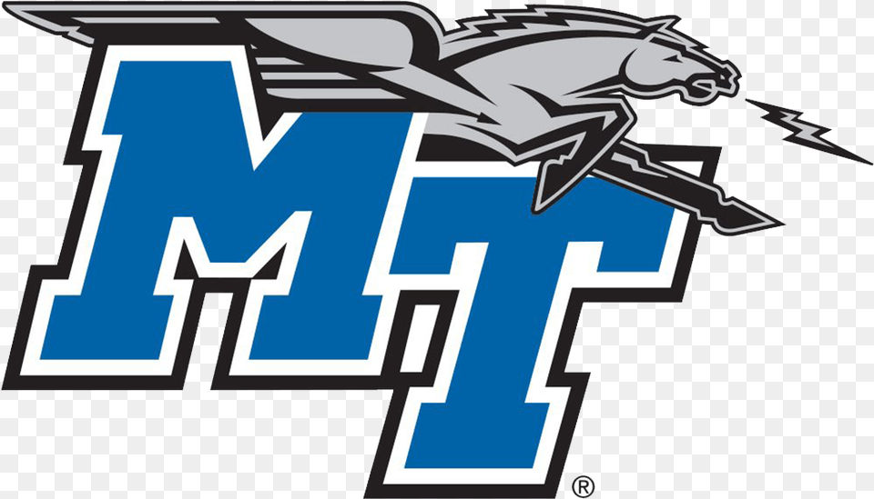 Middle Tennessee Blue Raiders Logo Middle Tennessee Blue Raiders, Text Free Png Download