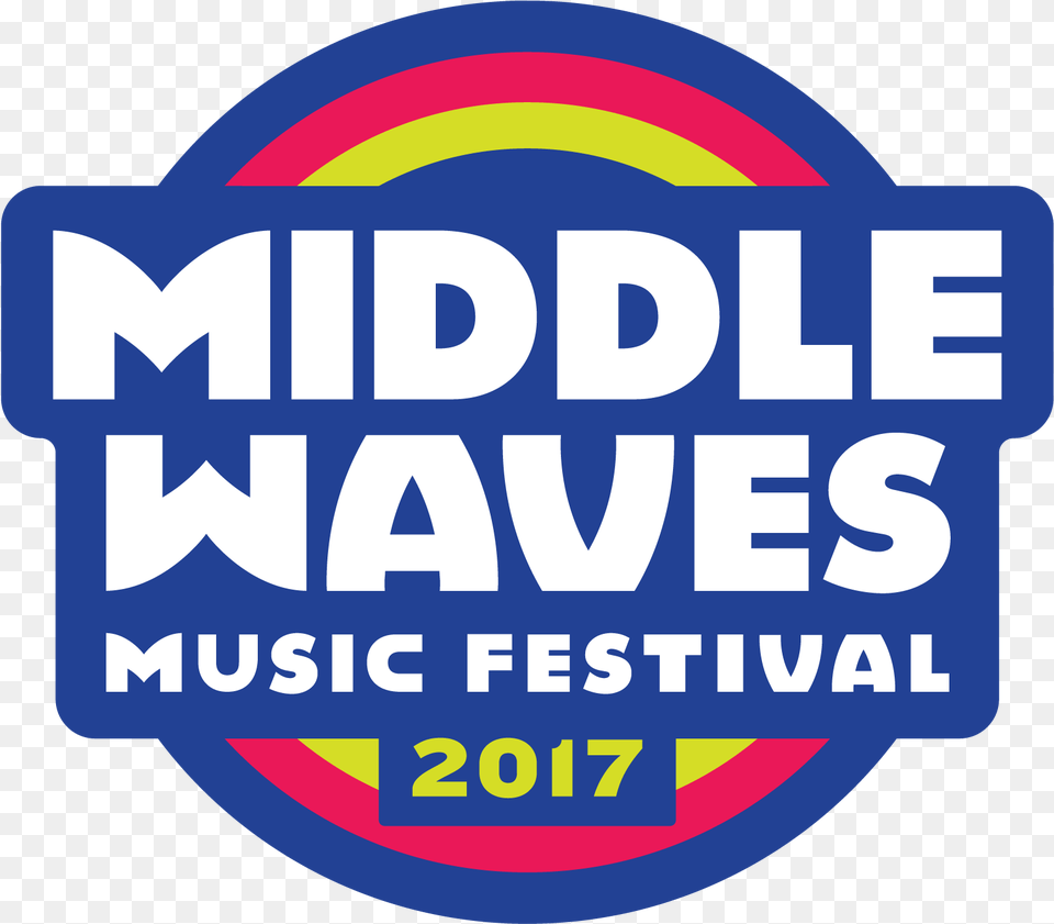 Middle Waves 2017 Full Size Clip Art, Logo, Badge, Symbol, Sticker Free Png Download