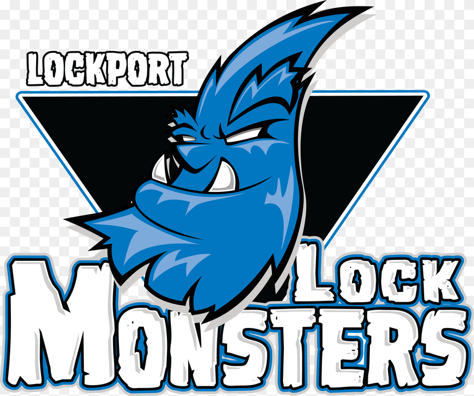 Midget 18u Lockport Lock Monsters, Animal, Bird, Jay, Dynamite Png