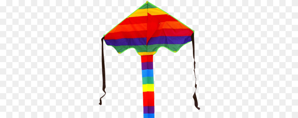 Midget Rainbow Kite, Toy, Person Free Png