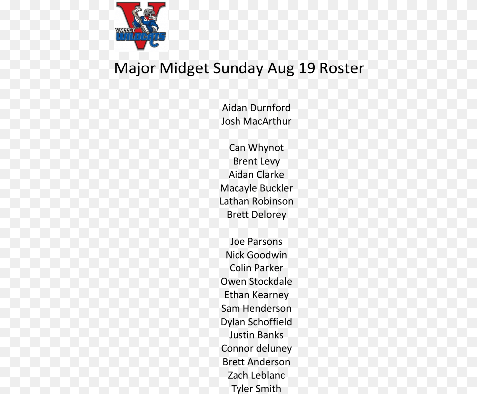 Midget Roster August, Baby, Person Png Image
