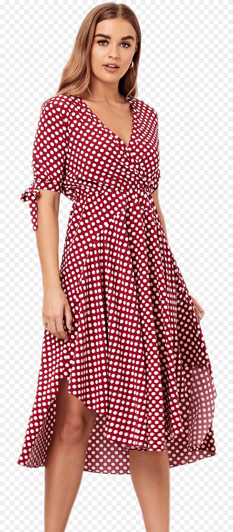 Midi Dress Download Transparent Midi Dress, Adult, Clothing, Female, Pattern Png