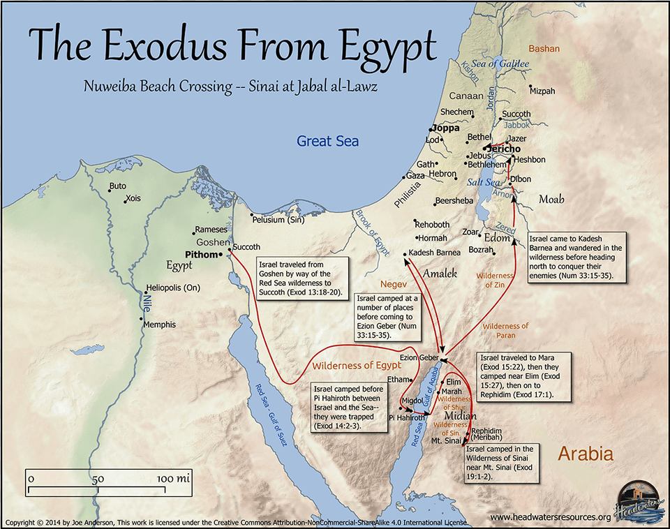 Midian Bible Map, Chart, Plot, Atlas, Diagram Free Png