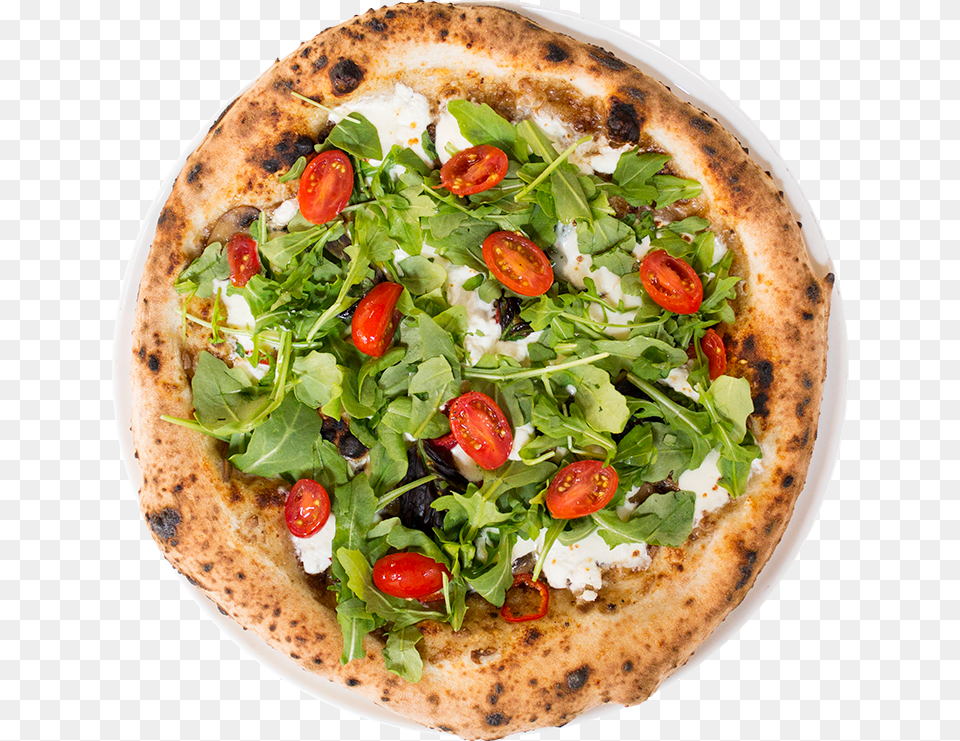 Midici Neapolitan Pizza Saatka Salad Story, Arugula, Food, Food Presentation, Leafy Green Vegetable Free Transparent Png