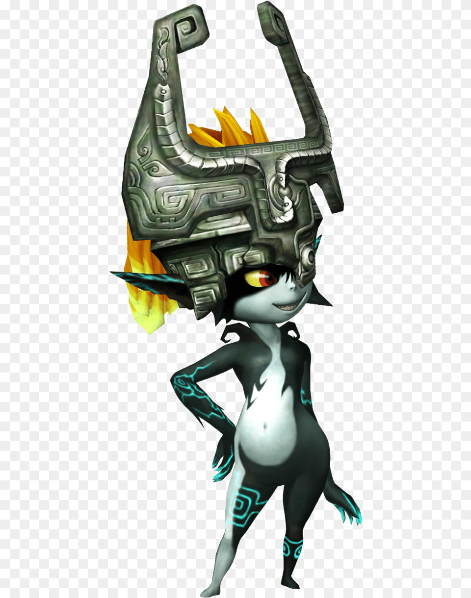 Midna Is An Imp Like Creature Whose Background And Legend Of Zelda Imp Midna, Adult, Female, Person, Woman Png Image