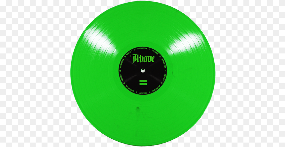Midnight Black Vinyl Slime Green Vinyl Supreme Malicious Necro Terror, Disk, Toy, Frisbee Free Transparent Png