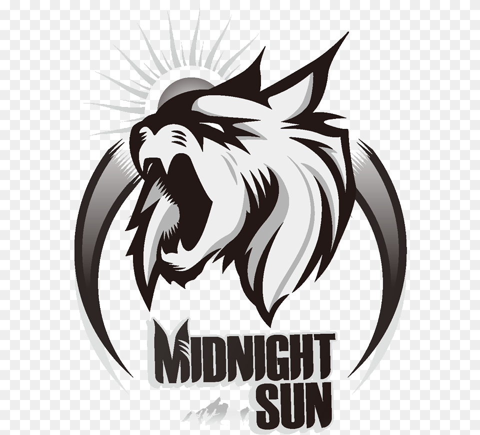 Midnight Sun Esportslogo Square Midnight Sun Logo, Electronics, Hardware, Animal, Bird Png Image