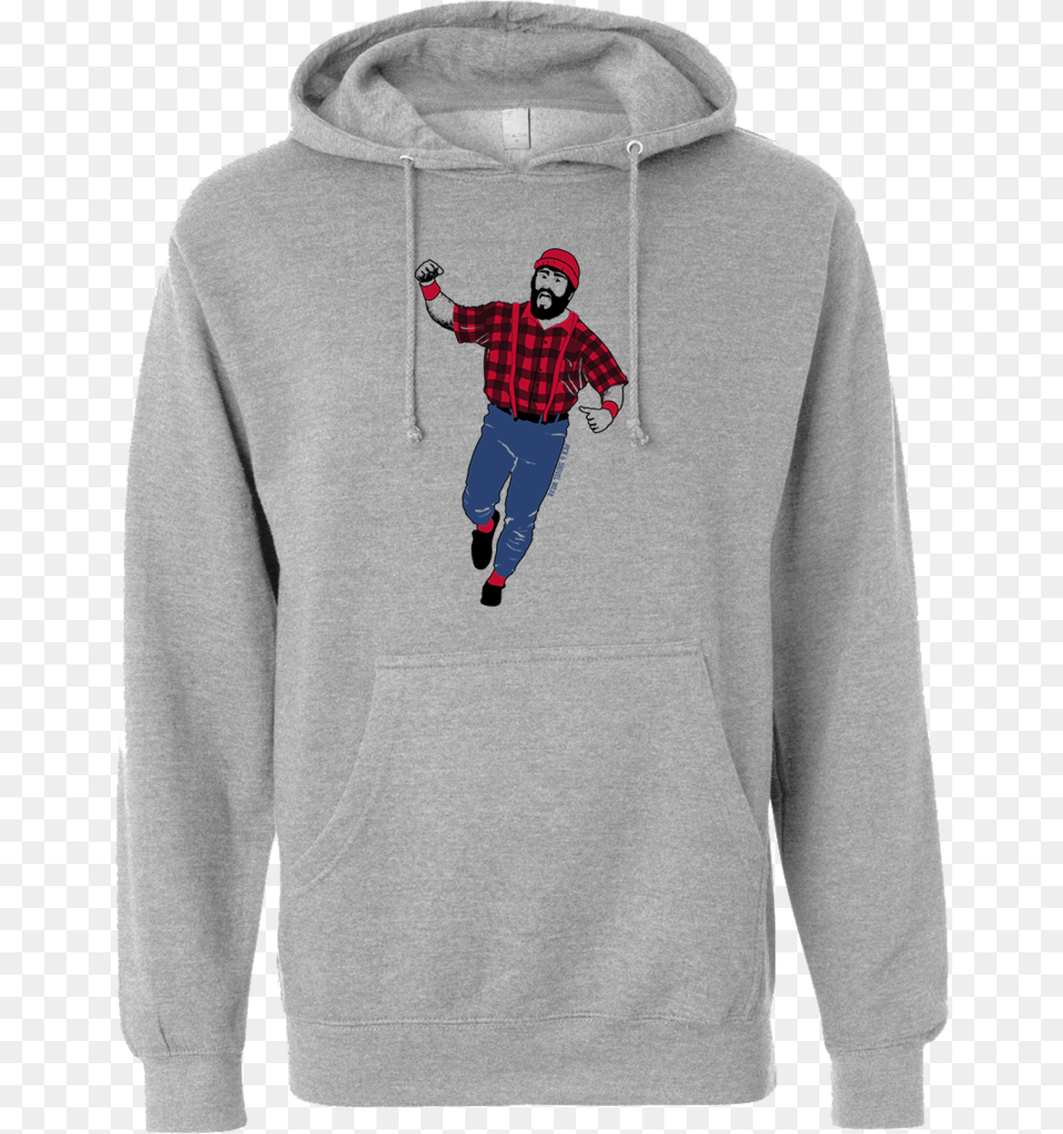 Midweight Hooded Pullover Sweatshirt Waud Twins Merch, Clothing, Sweater, Knitwear, Hoodie Free Png