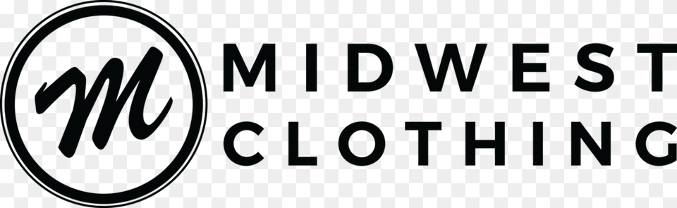 Midwest Clothing Logo Long, Text Png Image