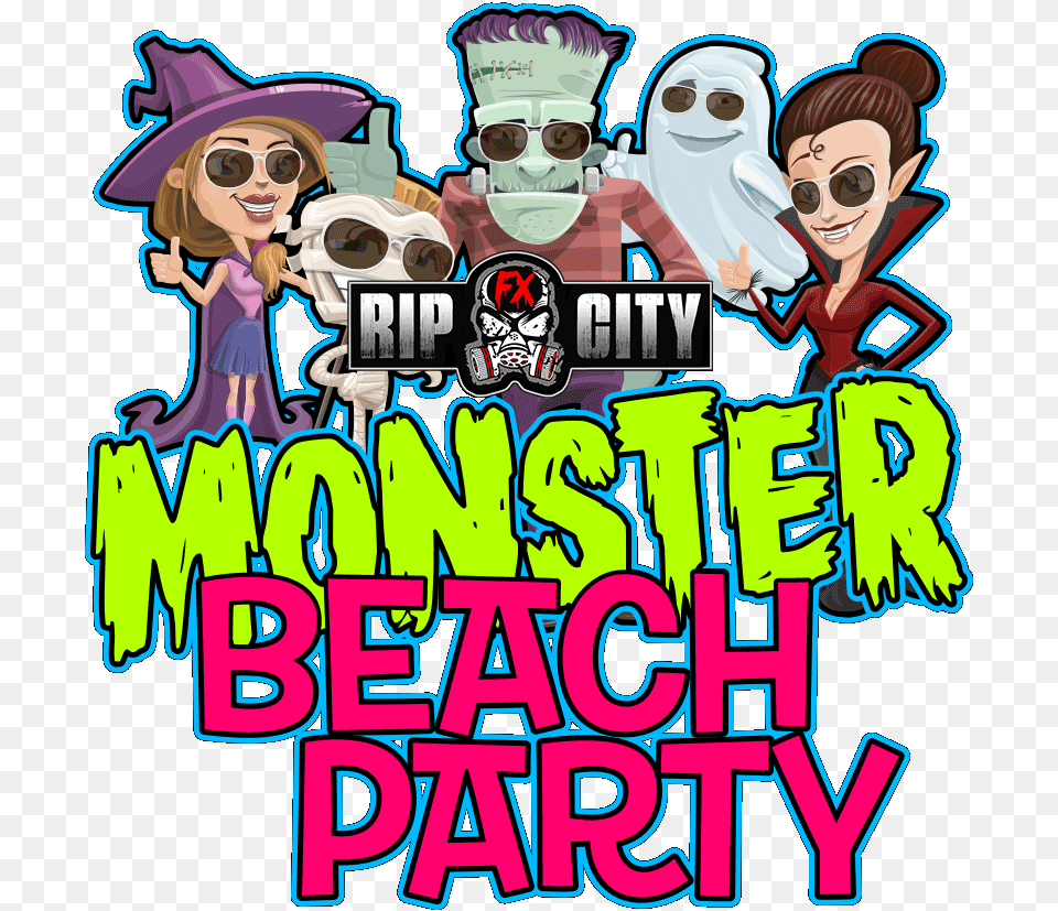 Midwest Haunters Convention Monster Beach Party Convention, Publication, Book, Comics, Woman Png Image