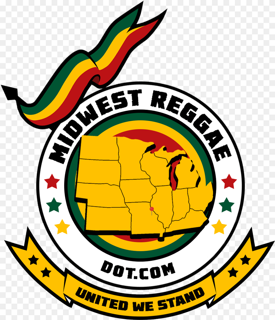 Midwest Reggae Radio Reggae, Emblem, Logo, Symbol Png Image