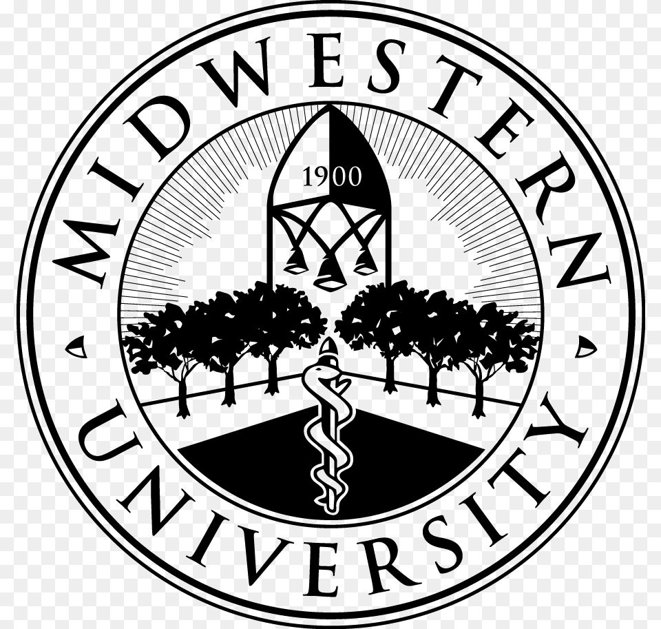 Midwestern University Glendale Logo, Emblem, Symbol, Person, Architecture Free Png Download