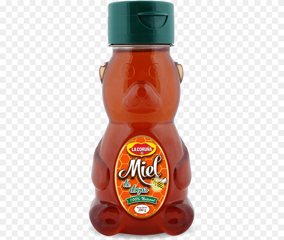 Miel De Abejas 200g Orange Soft Drink, Bottle, Shaker, Food, Honey Png Image