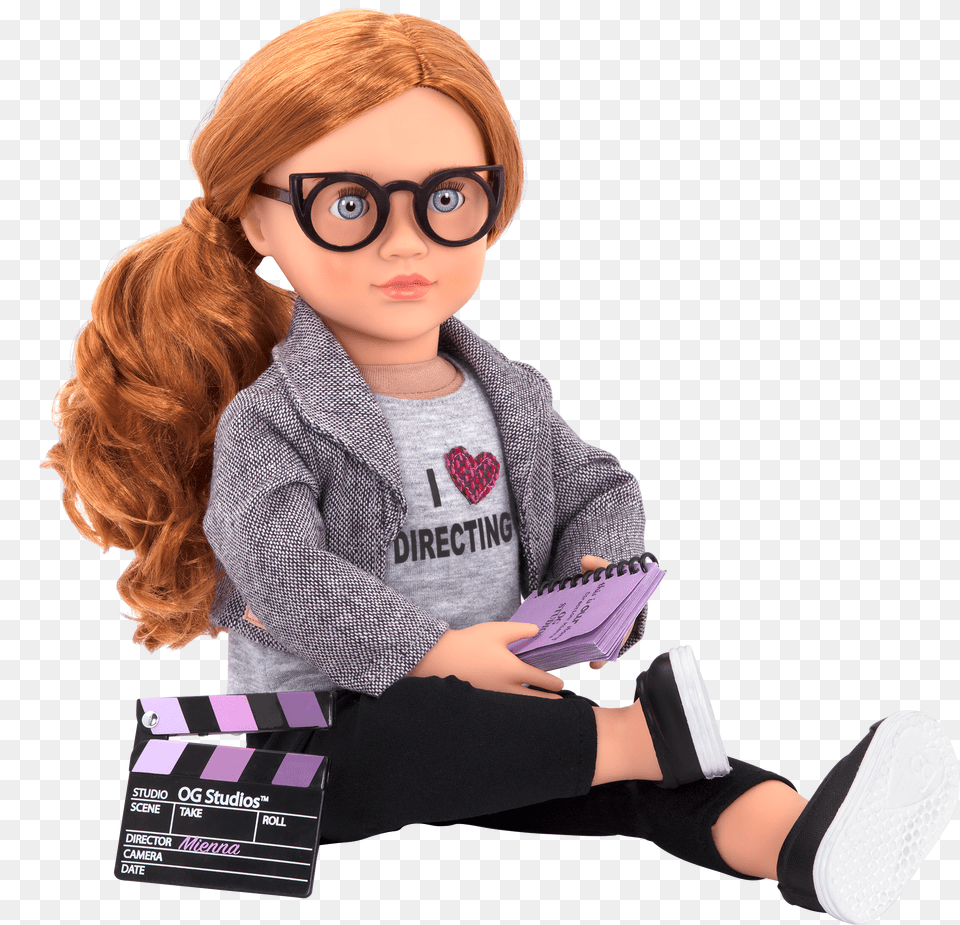 Mienna Deluxe 18 Inch Movie Doll With Script Mienna Our Generation Doll, Adult, Person, Woman, Female Free Transparent Png