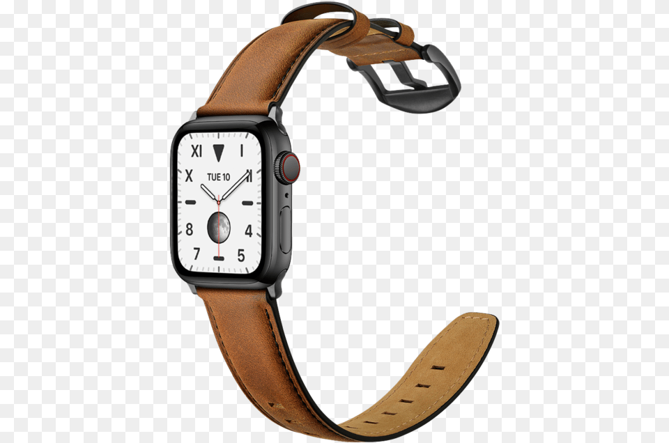 Mifa Modern Classic Leather Apple Watch Watch Strap, Accessories, Arm, Body Part, Person Free Transparent Png