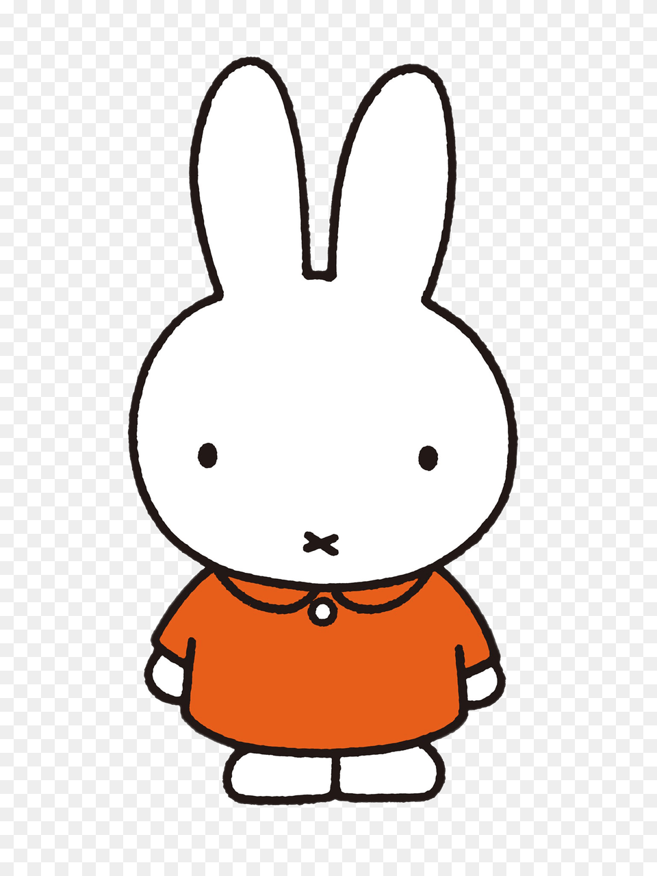 Miffy Orange Dress, Animal, Mammal, Plush, Rabbit Free Transparent Png