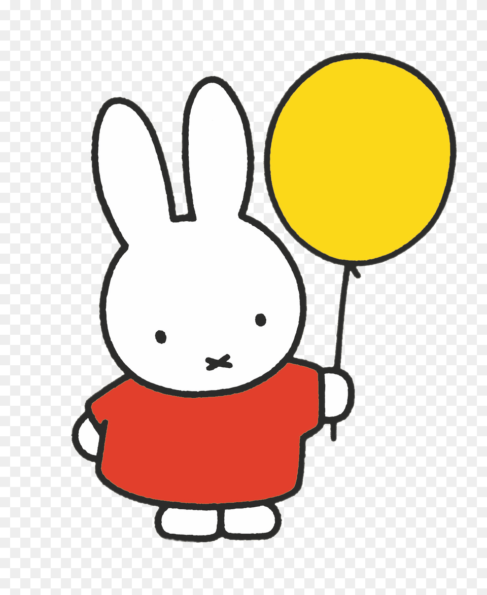 Miffy Yellow Balloon Nature, Outdoors, Snow, Snowman Free Transparent Png