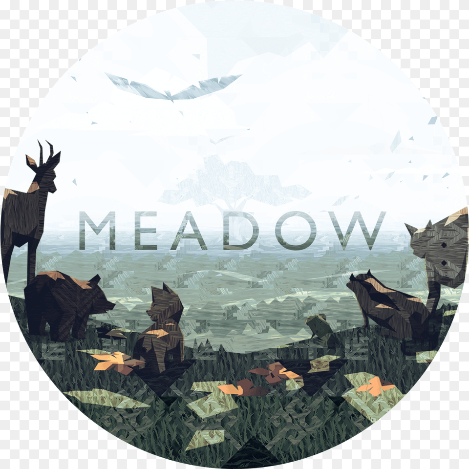 Might And Delight Presskit Meadow Meadow Game Logo, Photography, Animal, Deer, Mammal Png