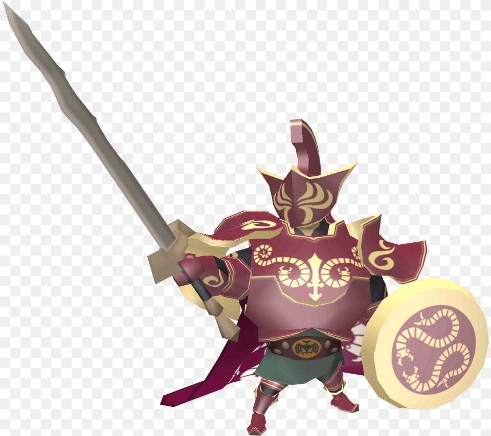 Mighty Darknut Figurine Legend Of Zelda The Wind Waker Finstergarde, Sword, Weapon, Knight, Person Png