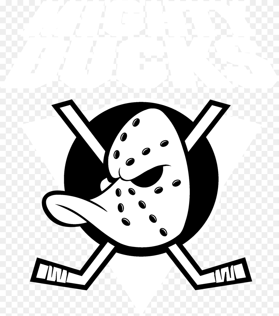 Mighty Ducks Logo, Stencil, Advertisement, Poster, Book Png