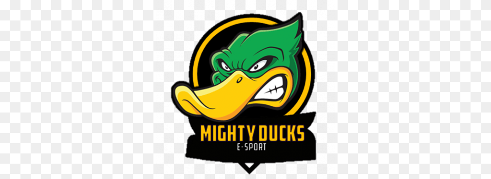 Mighty Ducks Sc Logo, Animal, Beak, Bird, Device Free Png