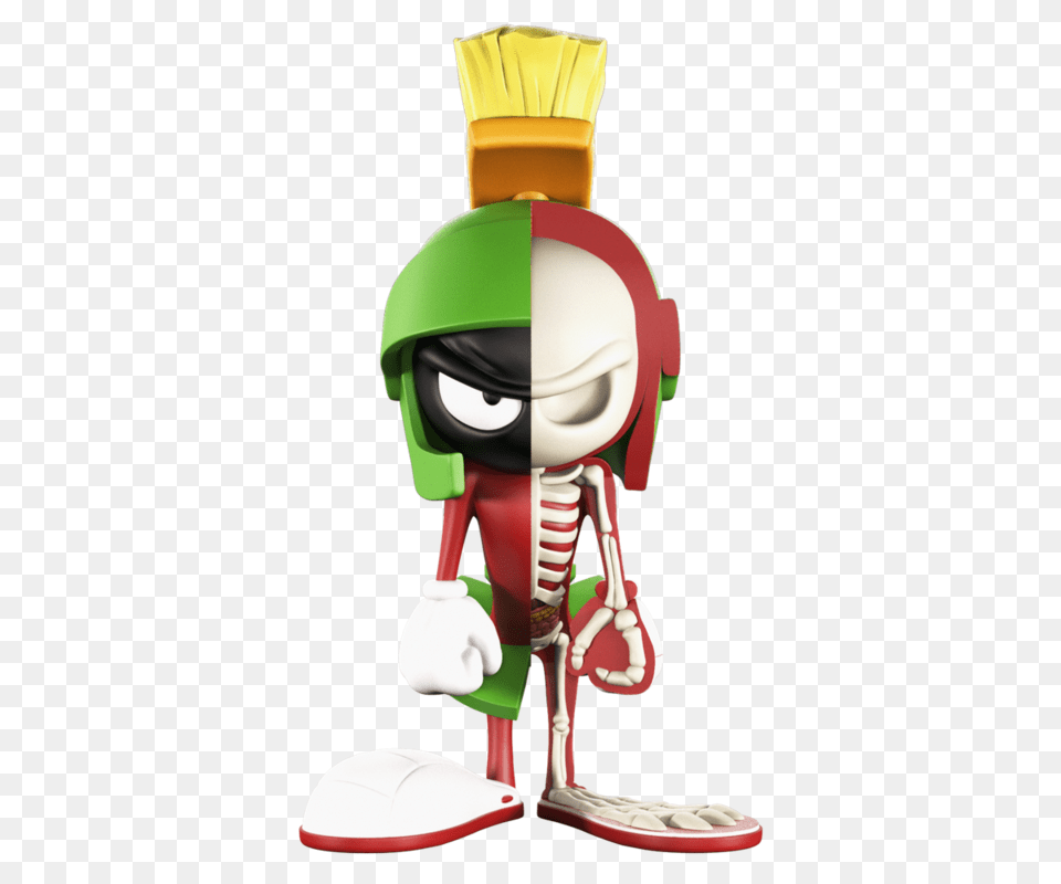 Mighty Jaxx Xxray Looney Tunes Marvin The Martian Vinyl Figure, Toy, Nutcracker Free Png Download