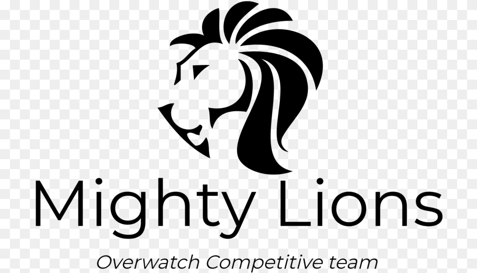 Mighty Lions Logo Black Clients On Demand, Gray Free Png