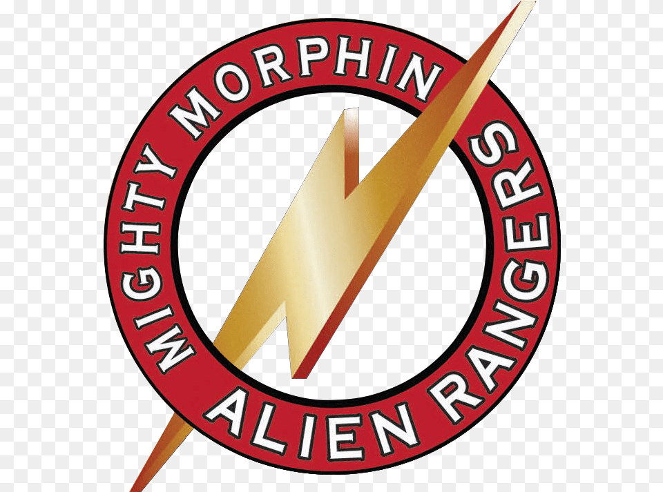 Mighty Morphin Alien Rangers Blank Clock Face, Logo, Road Sign, Sign, Symbol Png Image