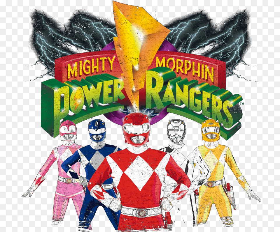 Mighty Morphin Power Rangers, Adult, Person, Man, Male Png Image