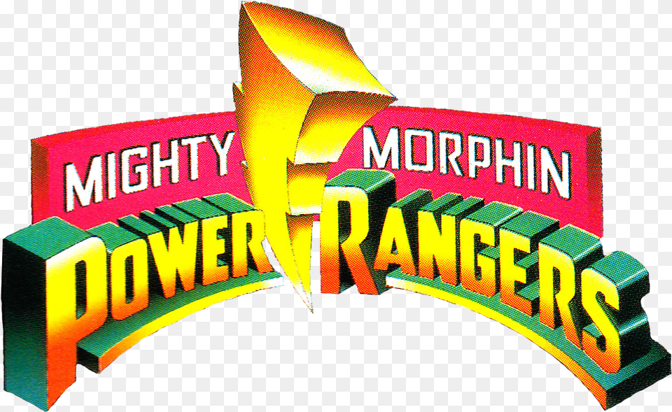 Mighty Morphin Power Rangers Emplem, Lamp, Logo Free Png Download