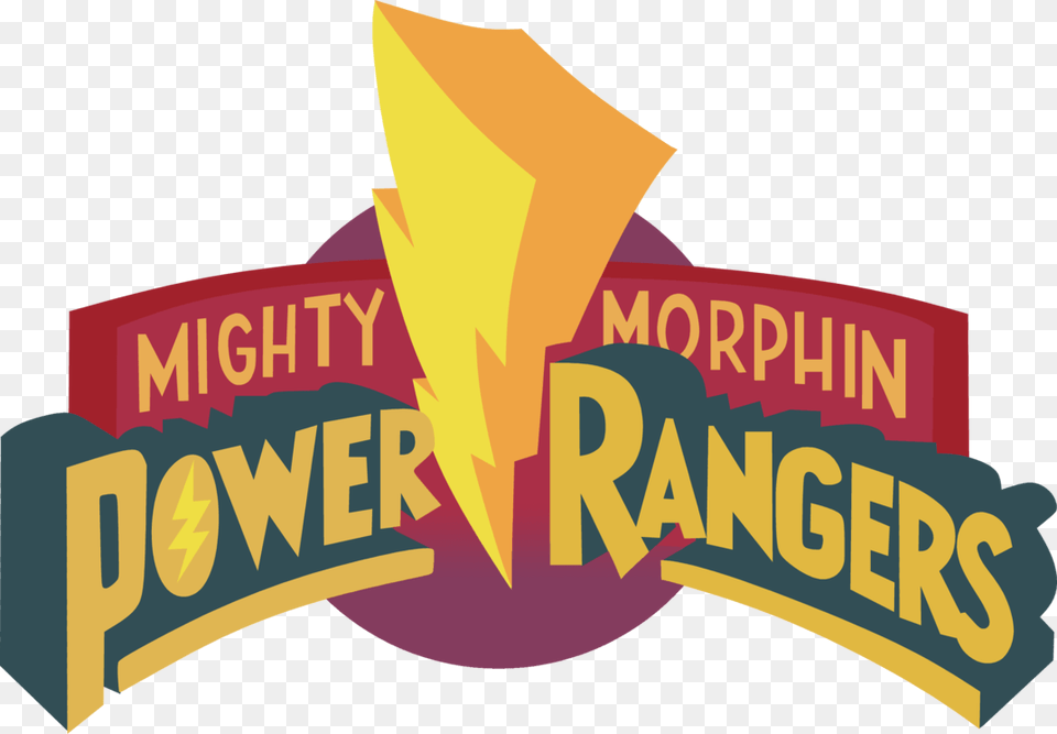 Mighty Morphin Power Rangers Logo Vector, Dynamite, Weapon Free Png Download