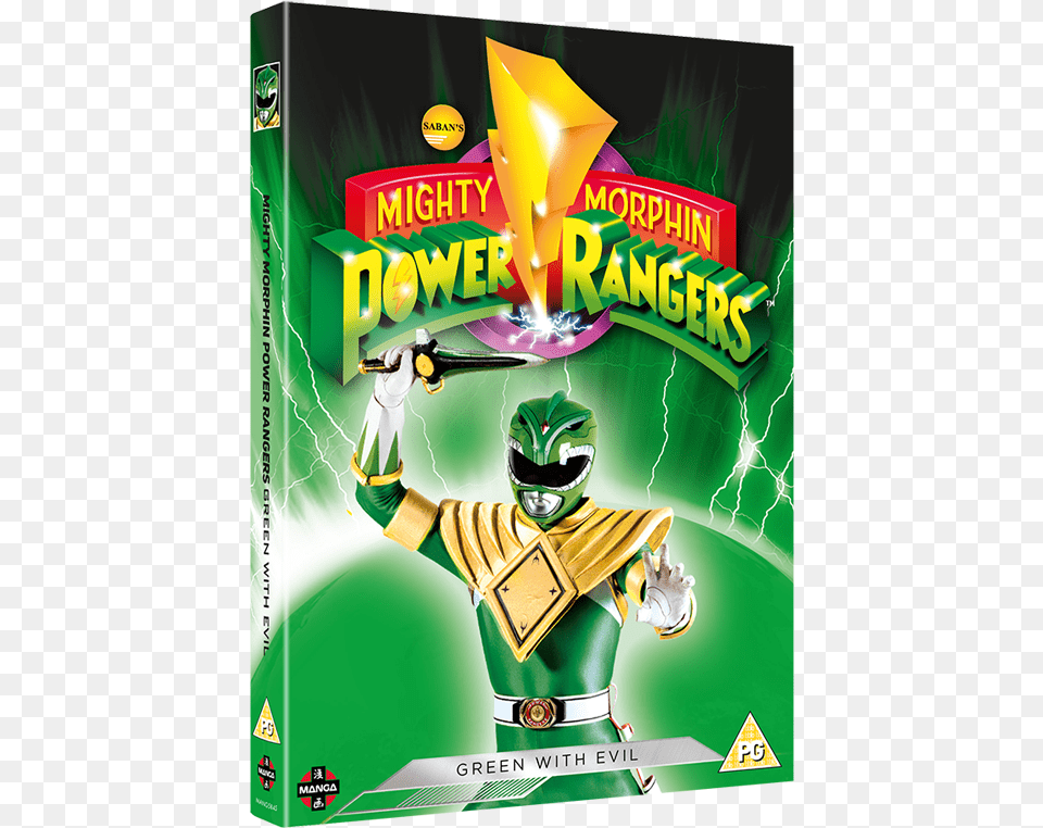 Mighty Morphin Power Rangers Power Rangers 1 Dvd, Advertisement, Adult, Female, Person Free Png