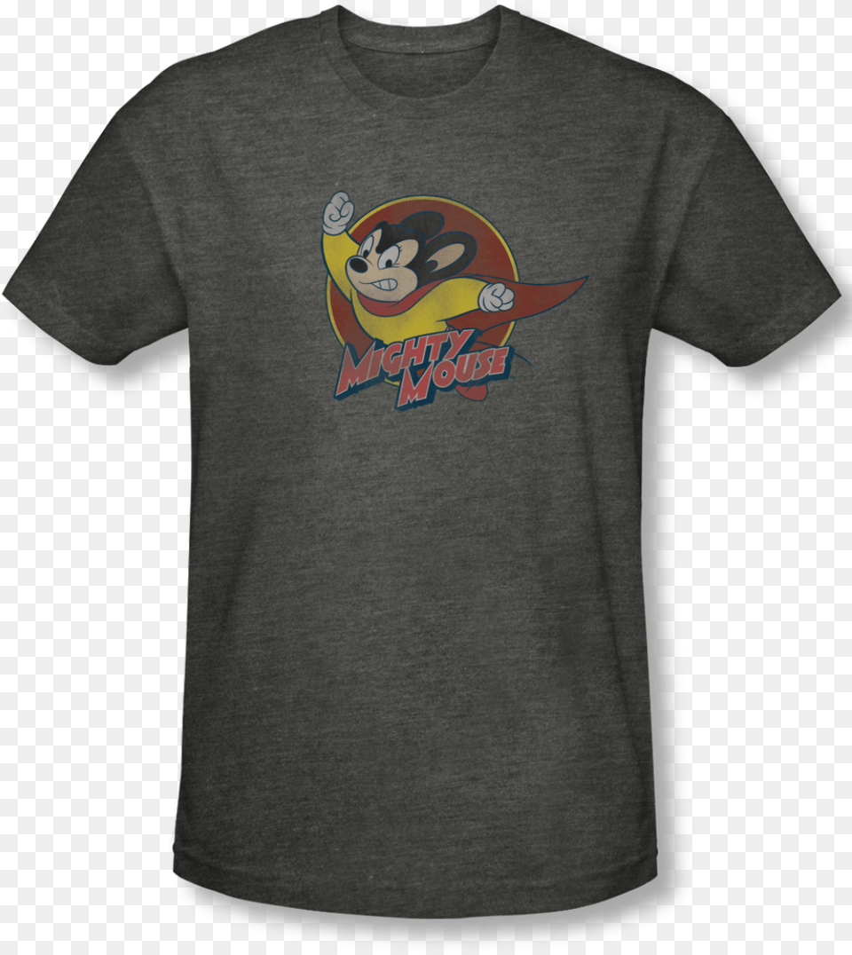 Mighty Mouse, Clothing, Shirt, T-shirt, Face Free Png